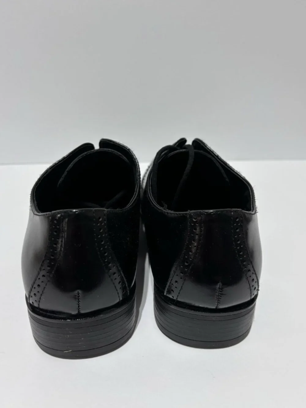 Stacy Adams Men’s Abbot Cap Toe Oxford Black, Size 8.5 W
